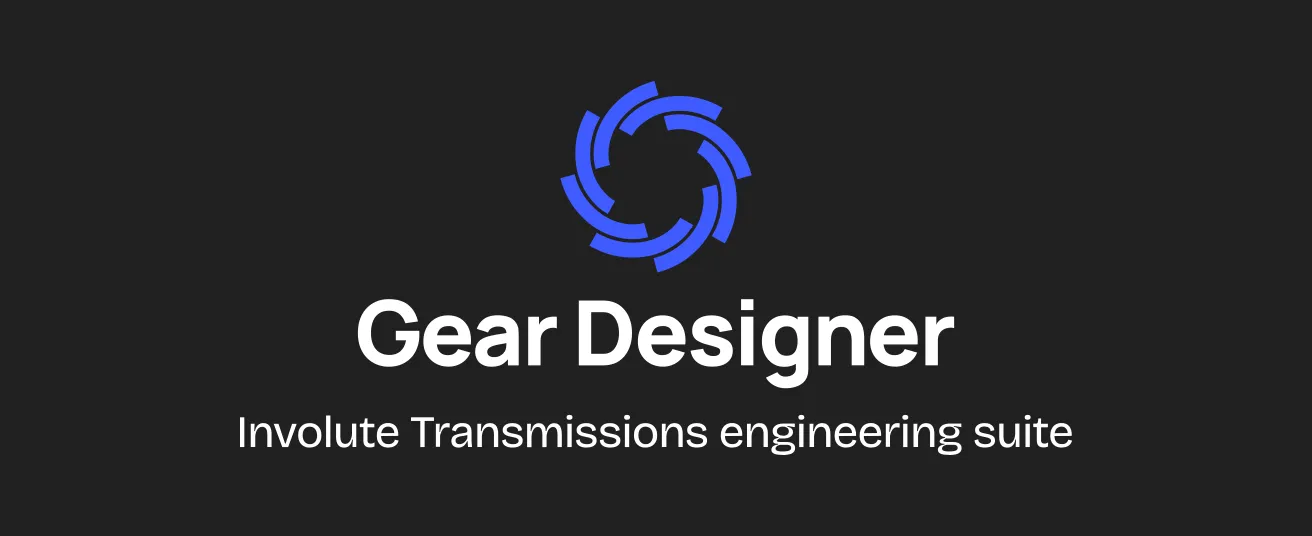 Gear designer app logo - Involute Transmissions engineering suite
