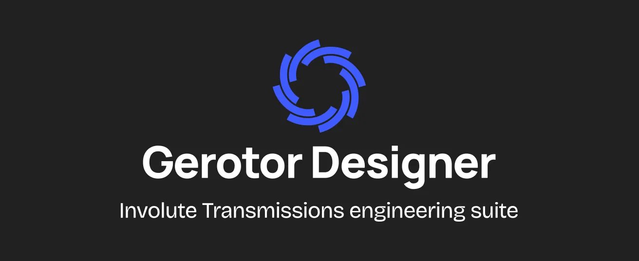 Gerotor designer app logo - Involute Transmissions engineering suite